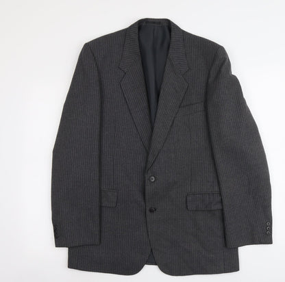 Mens UK Size M C&A Regular Grey Suit Jacket