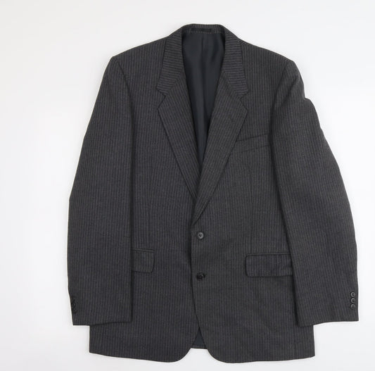 Mens UK Size M C&A Regular Grey Suit Jacket