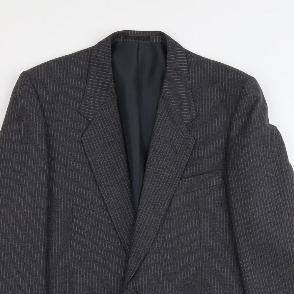 Mens UK Size M C&A Regular Grey Suit Jacket