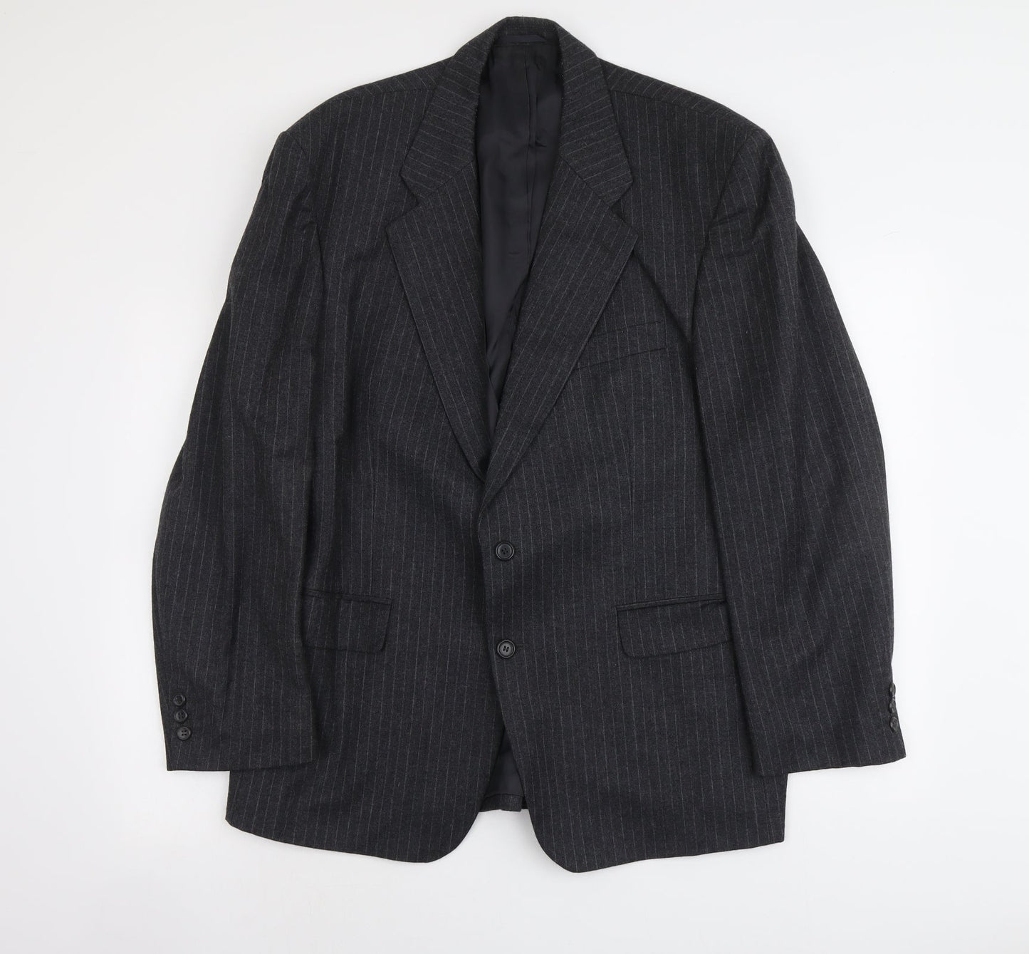 Mens UK Size L Burton Regular Grey Suit Jacket