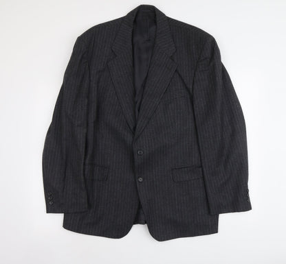 Mens UK Size L Burton Regular Grey Suit Jacket