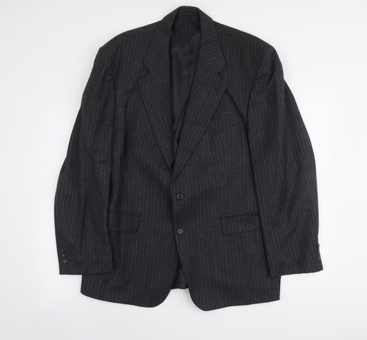 Mens UK Size L Burton Regular Grey Suit Jacket