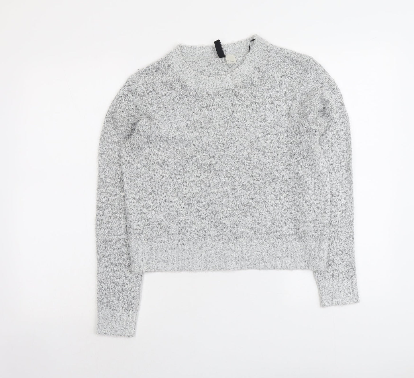Womens UK Size M H&M Grey Pullover Jumper