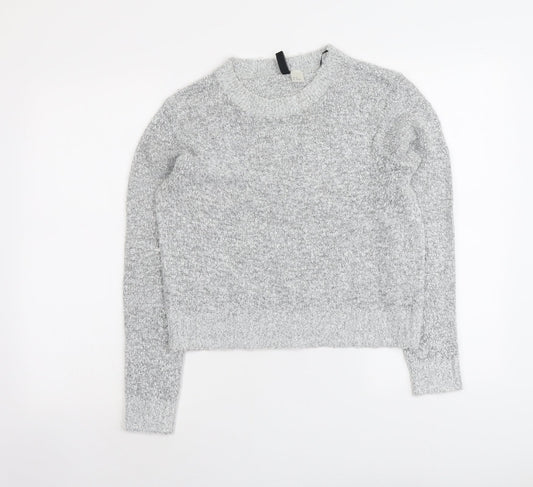 Womens UK Size M H&M Grey Pullover Jumper