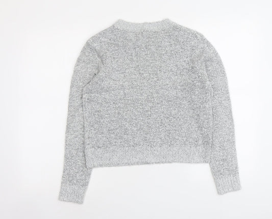 Womens UK Size M H&M Grey Pullover Jumper