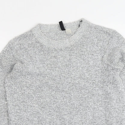 Womens UK Size M H&M Grey Pullover Jumper