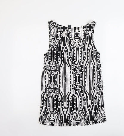 Womens UK Size S Cynthia Rowley Black Basic Tank