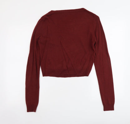 Womens UK Size L Terranova Red Pullover Jumper