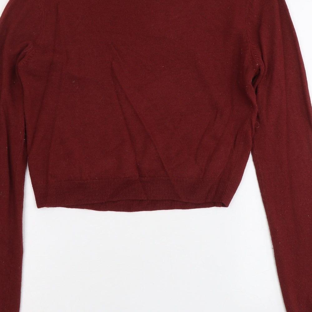 Womens UK Size L Terranova Red Pullover Jumper