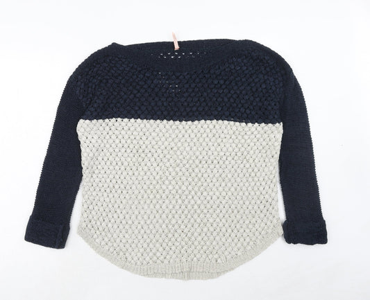 Womens UK Size M Sweewe Blue Pullover Jumper
