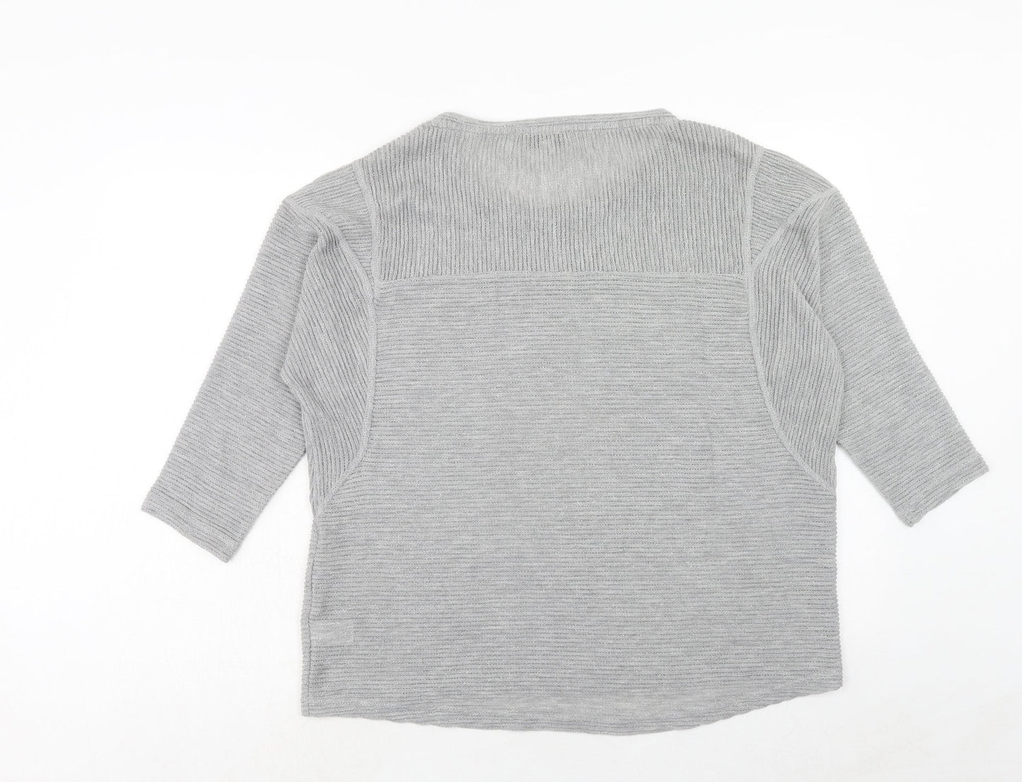 Womens UK Size 16 NEXT Grey Pullover Jumper