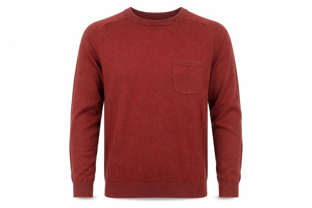 Mens UK Size XS NEXT Red Pullover Jumper