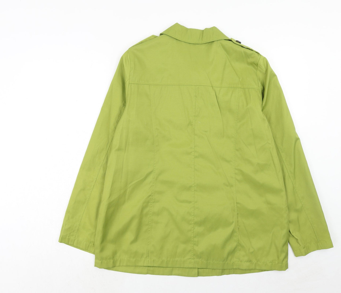 Womens UK Size 14 Being Casual Green Jacket