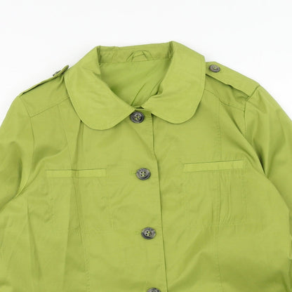 Womens UK Size 14 Being Casual Green Jacket