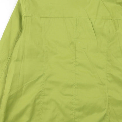 Womens UK Size 14 Being Casual Green Jacket
