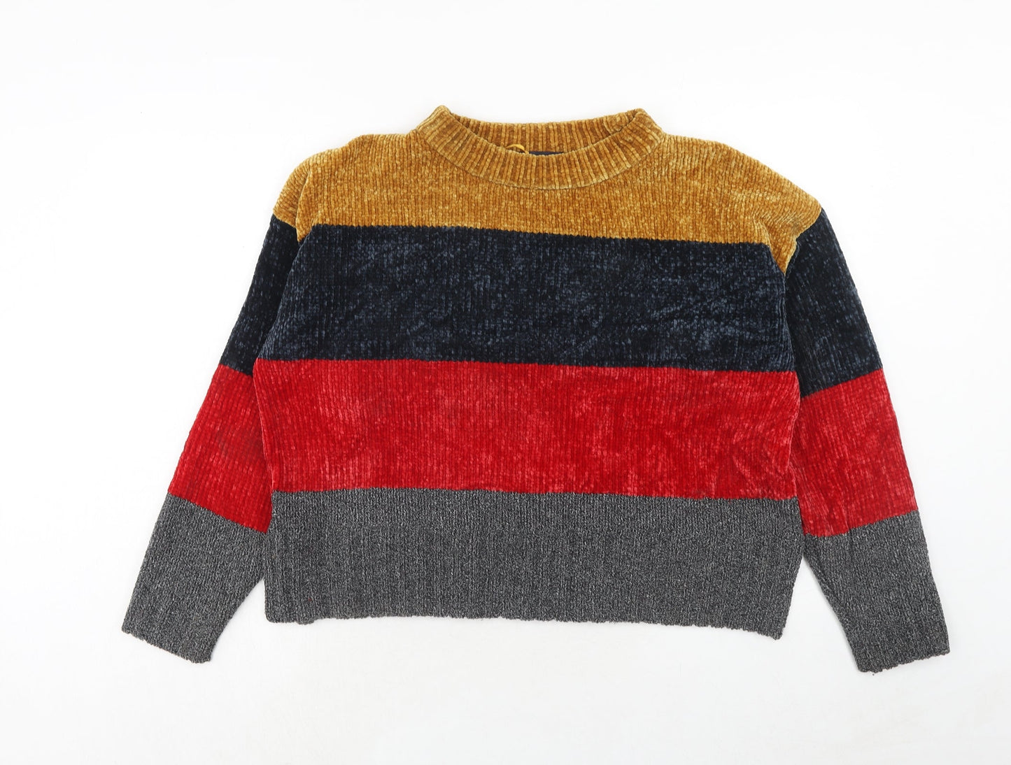 Womens UK Size L Marks and Spencer Multicoloured Pullover Jumper