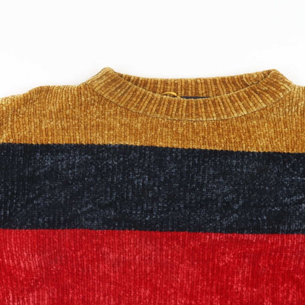 Womens UK Size L Marks and Spencer Multicoloured Pullover Jumper