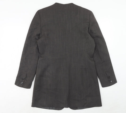 C&A Womens Grey Polyester Jacket Blazer Size 12