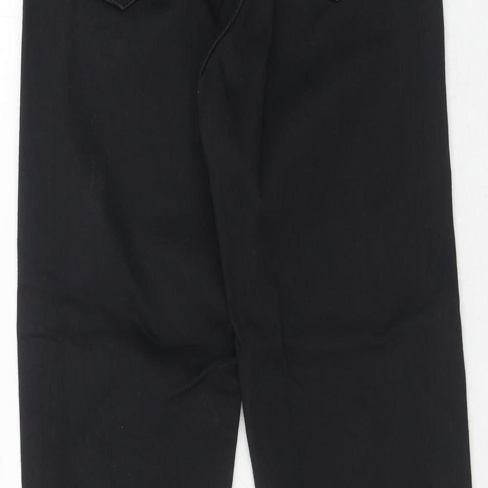 Womens UK Size 25 in H&M Regular Fit Skinny Black Jeans
