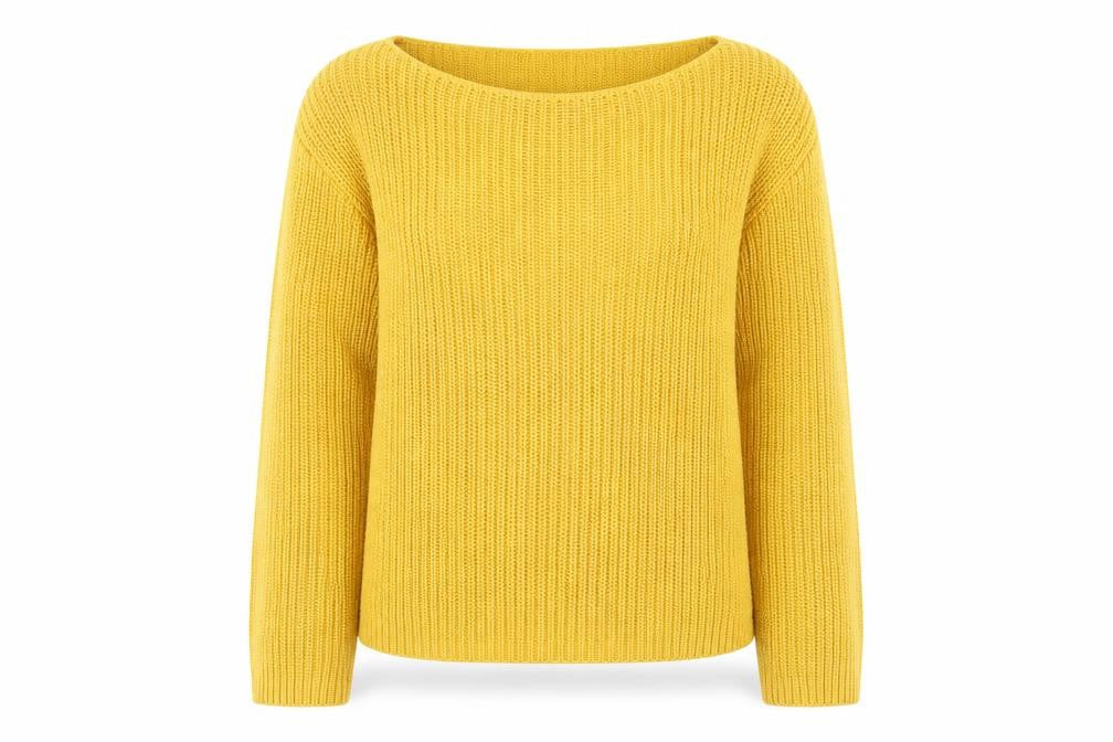 Womens UK Size XS H&M Yellow Pullover Jumper
