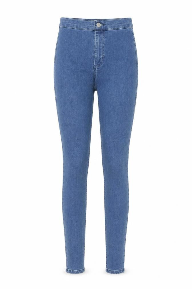 Womens UK Size 25 in Topshop Regular Fit Skinny Blue Jeans