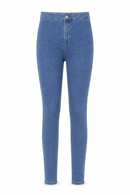 Womens UK Size 25 in Topshop Regular Fit Skinny Blue Jeans