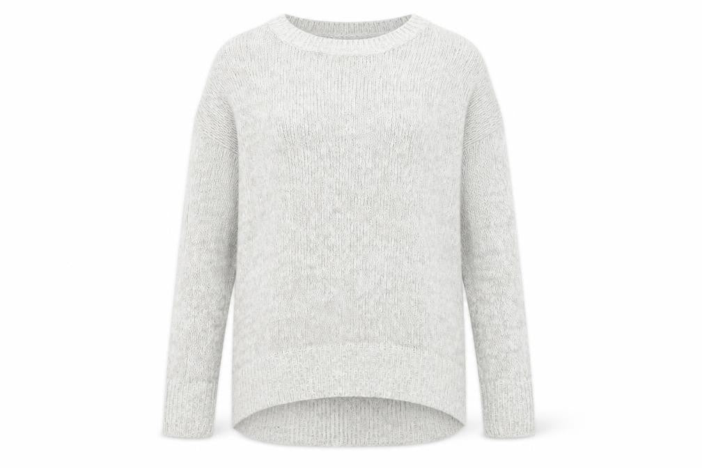 Womens UK Size M New Look Grey Pullover Jumper