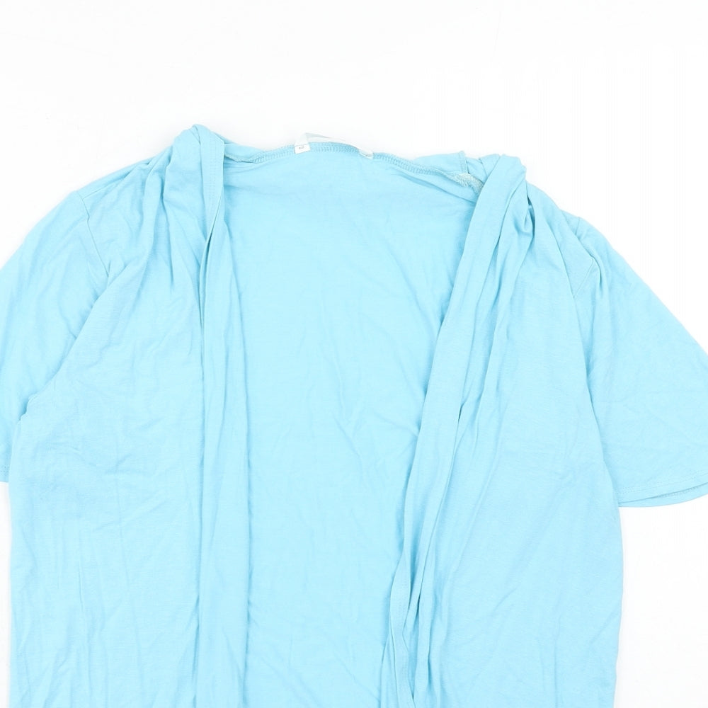 Womens UK Size 10 Marks and Spencer Blue Cardigan Jumper
