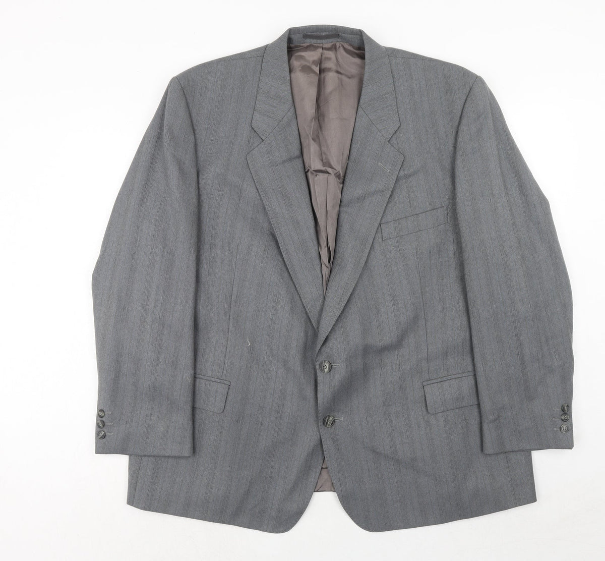 Mens UK Size 46 Wellington Regular Grey Suit Jacket