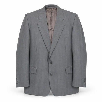 Mens UK Size 46 Wellington Regular Grey Suit Jacket
