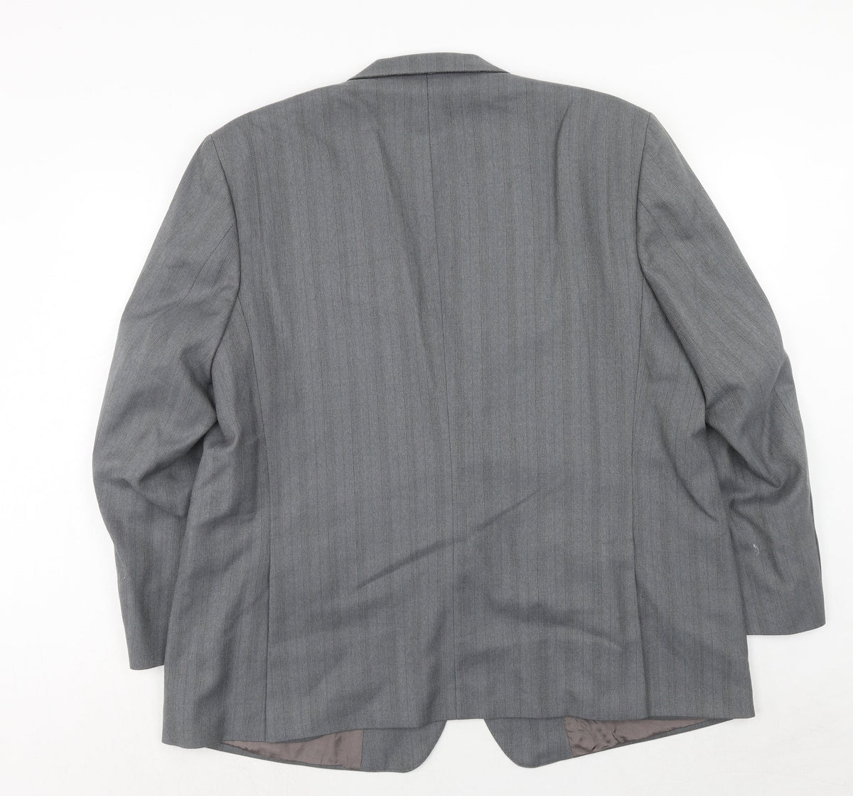 Mens UK Size 46 Wellington Regular Grey Suit Jacket