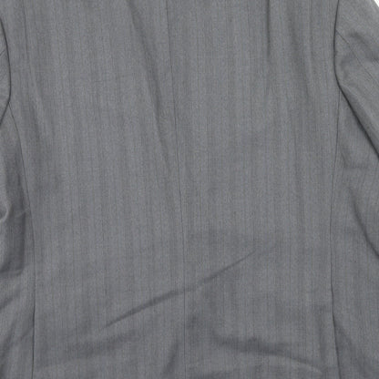 Mens UK Size 46 Wellington Regular Grey Suit Jacket