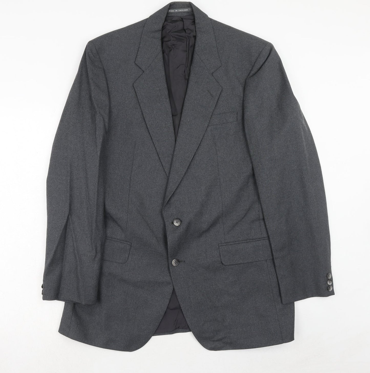 Mens UK Size 40 THE LABEL Regular Grey Suit Jacket