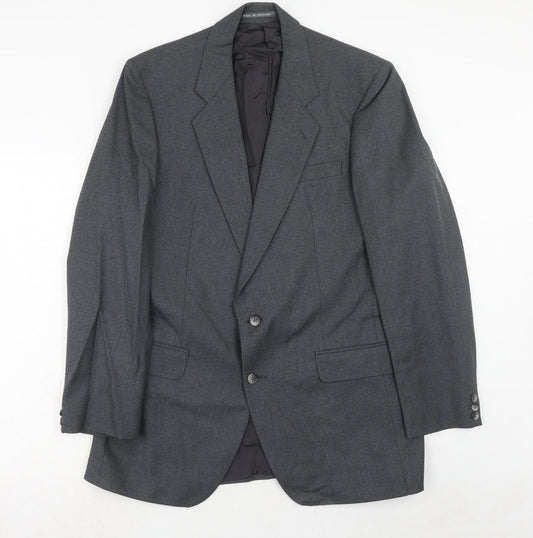 Mens UK Size 40 THE LABEL Regular Grey Suit Jacket