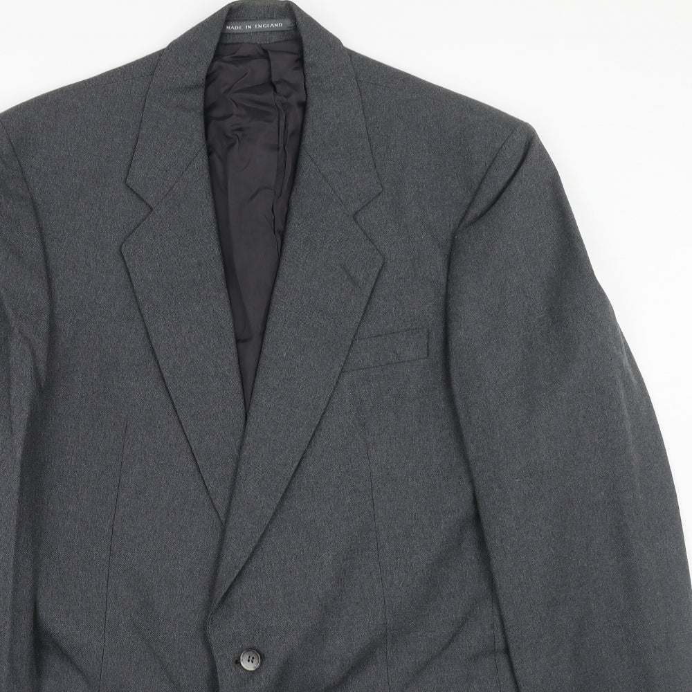 Mens UK Size 40 THE LABEL Regular Grey Suit Jacket