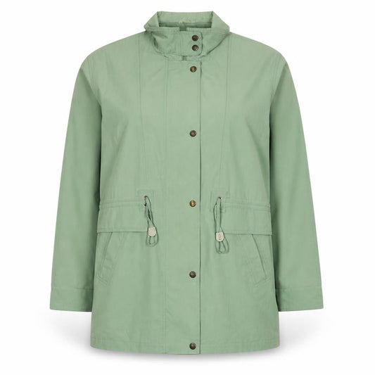 Womens UK Size 16 C&A Green Jacket