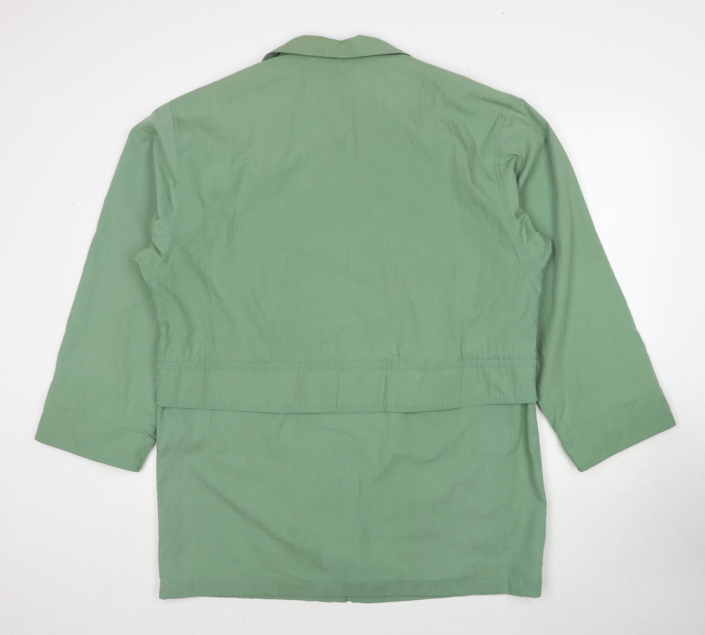C&A Womens Green Jacket Size 16 Zip