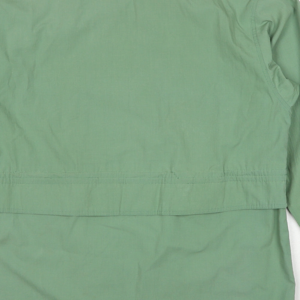 C&A Womens Green Jacket Size 16 Zip