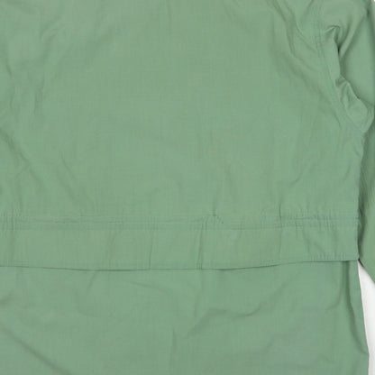 C&A Womens Green Jacket Size 16 Zip