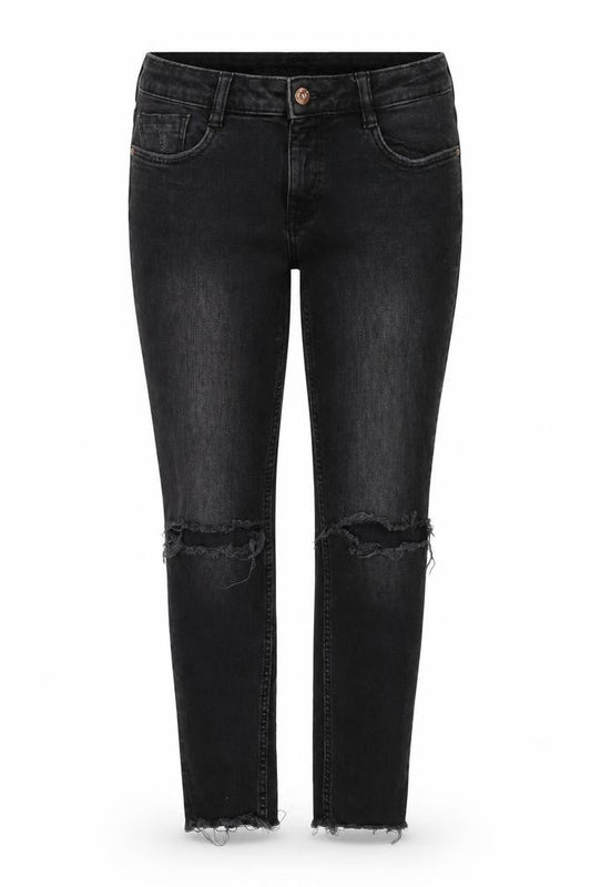 Womens UK Size 10 Divided by H&M Regular Fit Skinny Black Jeans