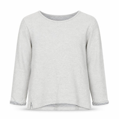 John Lewis Girls Grey Cotton Pullover Sweatshirt Size 11 Years Pullover