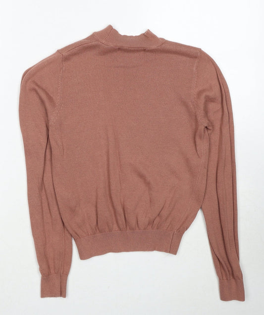 Womens UK Size S FOREVER 21 Brown Pullover Jumper