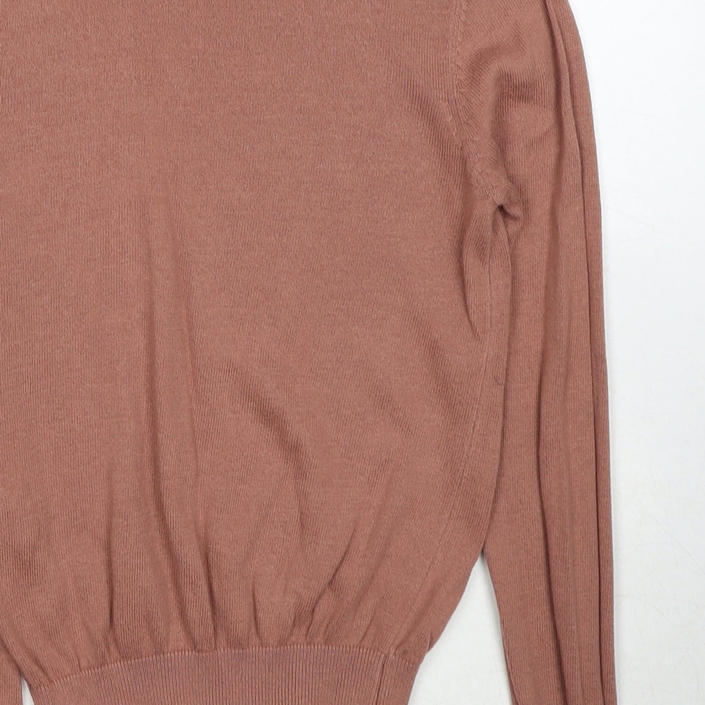 Womens UK Size S FOREVER 21 Brown Pullover Jumper