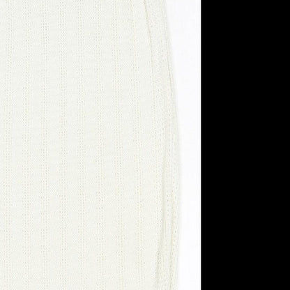 Womens UK Size 8 New Look White Basic Tank
