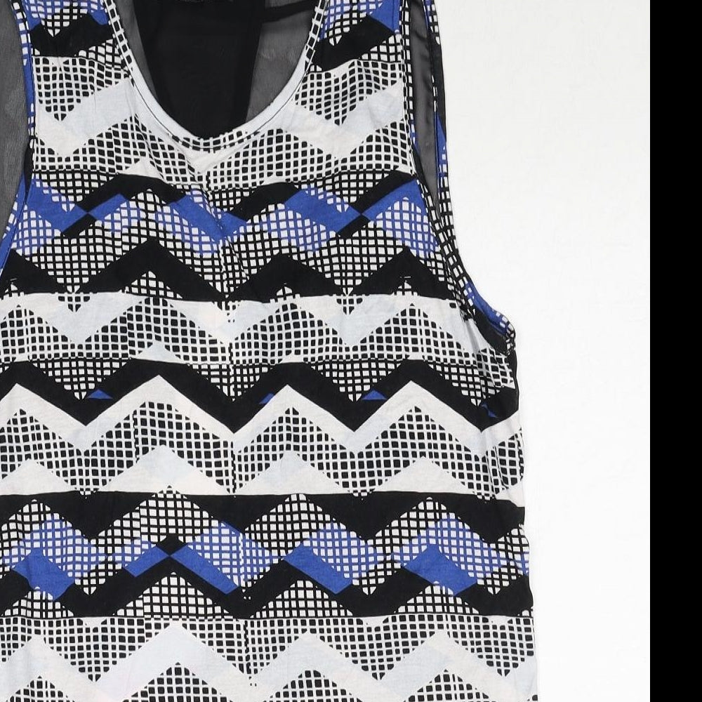 Womens UK Size 14 Select Black Basic Tank