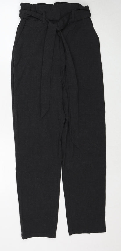 Womens UK Size 8 H&M Regular Fit  Grey Trousers