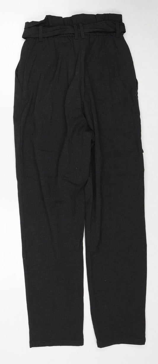 Womens UK Size 8 H&M Regular Fit  Grey Trousers