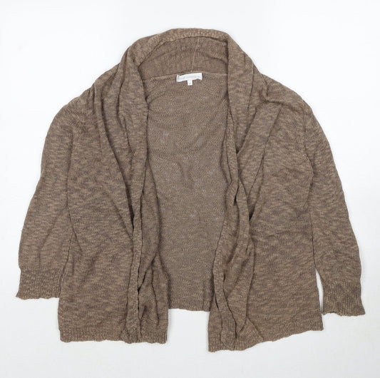 Womens UK Size 14 RJR.John Rocha Brown Cardigan Jumper