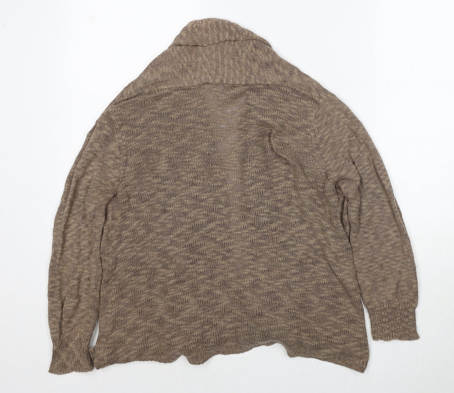 Womens UK Size 14 RJR.John Rocha Brown Cardigan Jumper