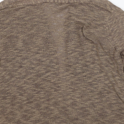 Womens UK Size 14 RJR.John Rocha Brown Cardigan Jumper
